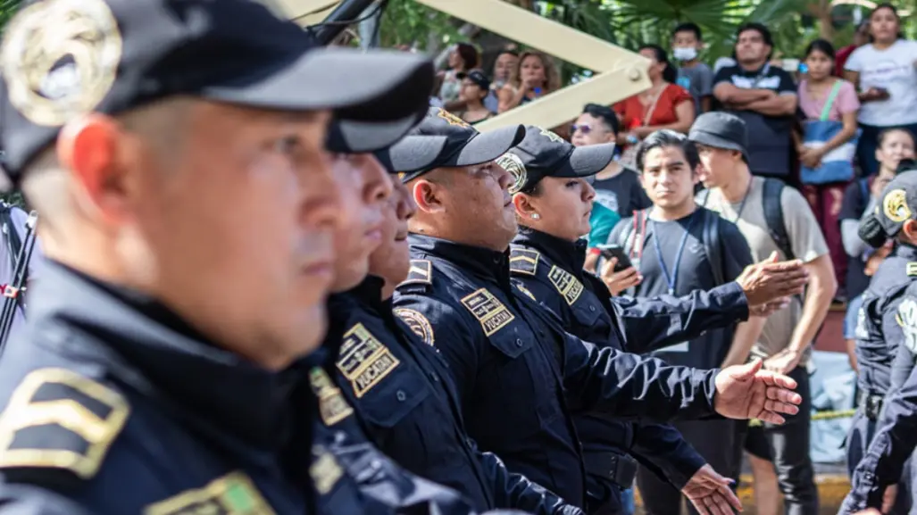 Yucatán es la tercera entidad con más de policías por cada mil habitantes