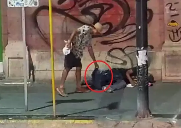 VIDEO | Hombre es detenido tras cometer robo en Monterrey gracias al C4