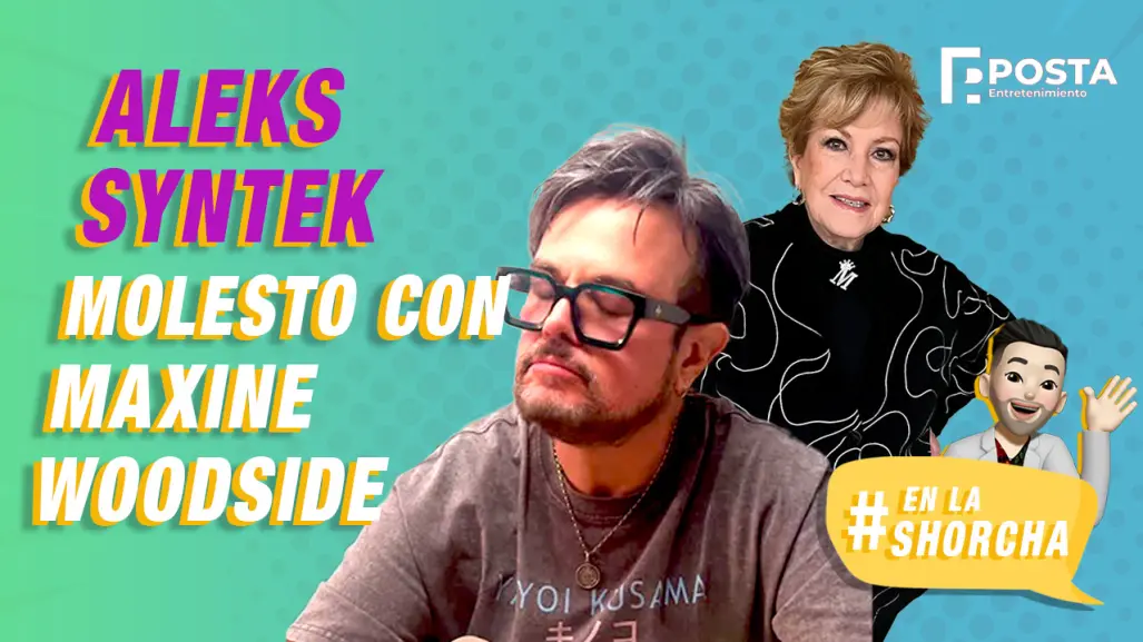 Aleks Syntek está "hasta la madre" de dar entrevistas tras último encuentro con Maxine Woodside