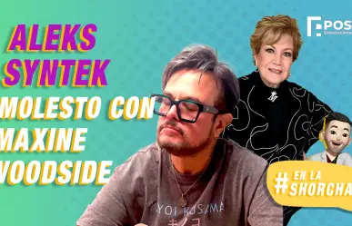 Aleks Syntek está "hasta la madre" de dar entrevistas tras último encuentro con Maxine Woodside