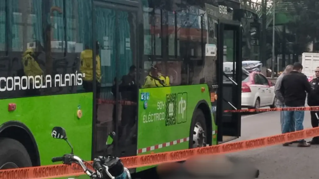 Muere adulto mayor atropellado por camión de RTP en Periférico