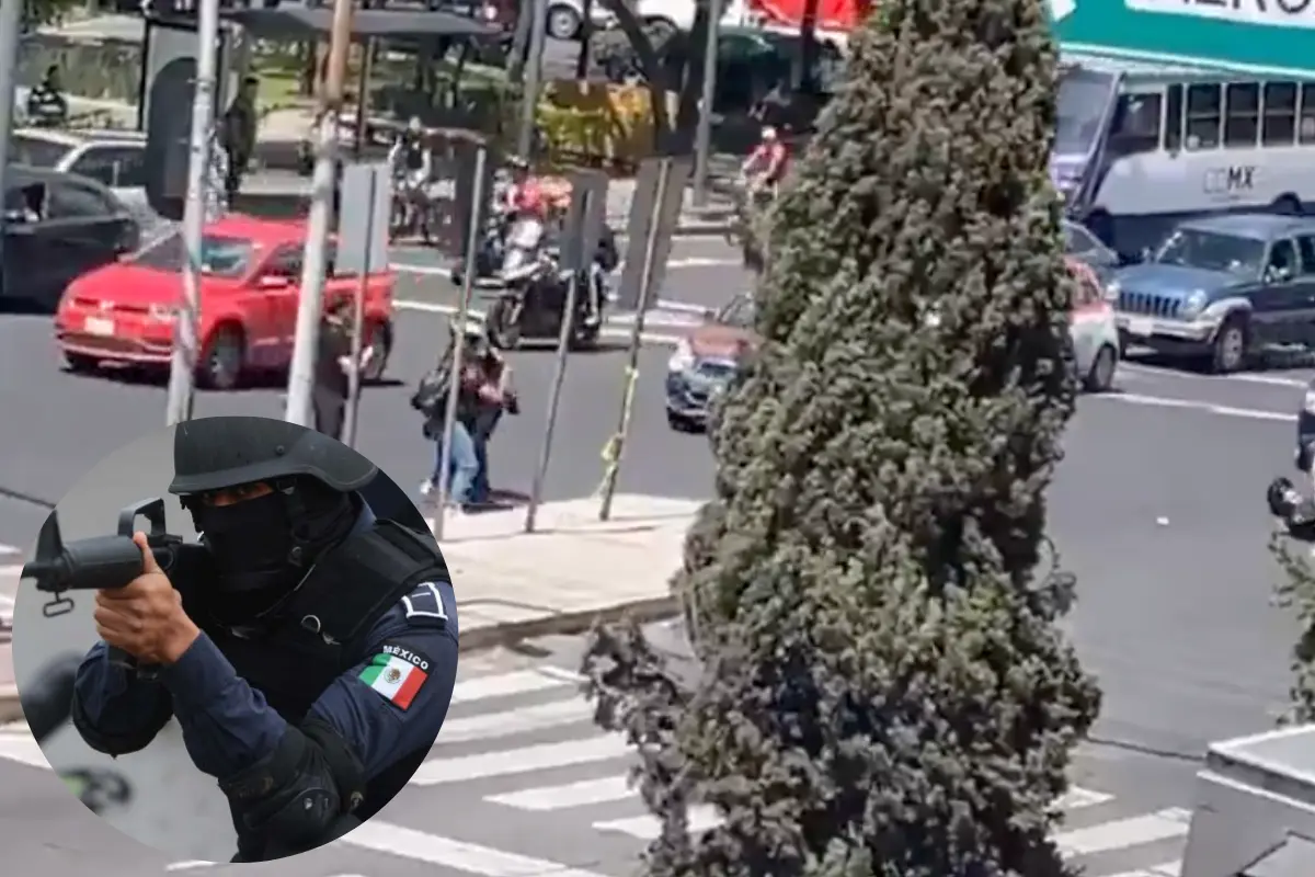 Policías detenidos en Jardín Balbuena. Foto: Canva