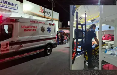 Mujer da a luz en ambulancia en Umán durante traslado al hospital
