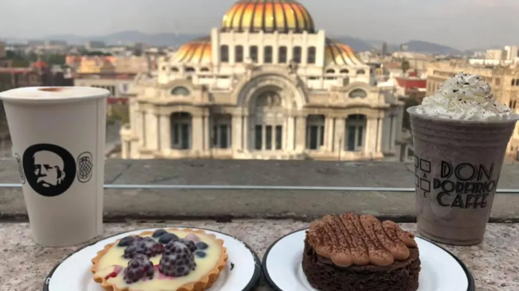 El mirador perfecto para admirar Bellas Artes mientras disfrutas de un buen café en CDMX