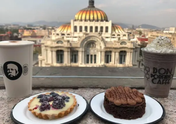 El mirador perfecto para admirar Bellas Artes mientras disfrutas de un buen café en CDMX