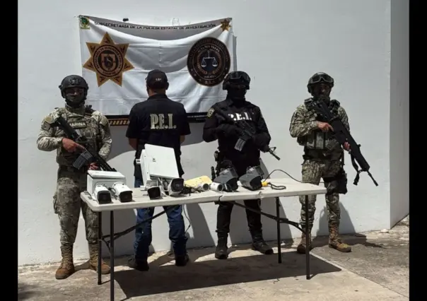 Operativo en Yucatán: SSP retira cámaras de seguridad ilegales instaladas en la vía pública