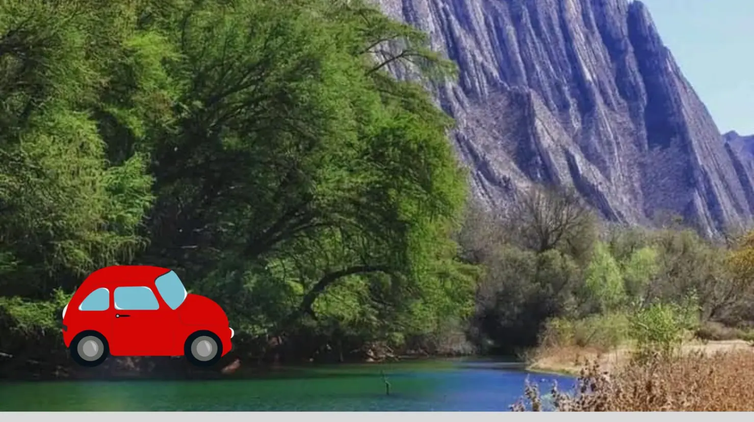 Este sitio es un maravilloso luga para presenciar el Río Nazas.