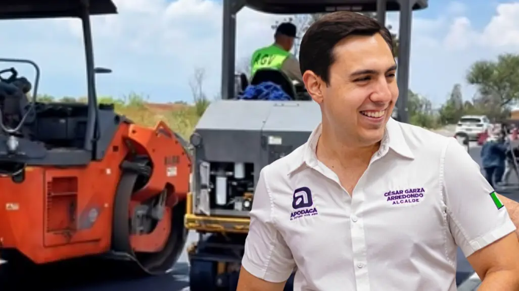 César Garza Arredondo muestra avances de la ampliación de Ruiz Cortines en Apodaca