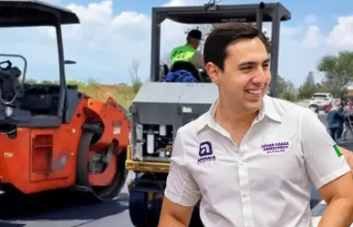 César Garza Arredondo muestra avances de la ampliación de Ruiz Cortines en Apodaca