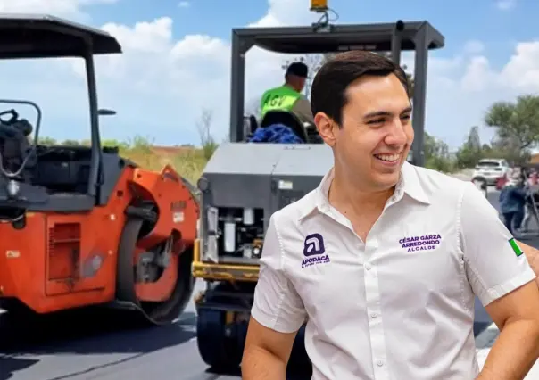 César Garza Arredondo muestra avances de la ampliación de Ruiz Cortines en Apodaca