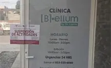 Clínica estética es clausurada en Tamaulipas por Coepris tras estas irregularidades Clínica estética es clausurada en Tamaulipas por Coepris tras estas irregularidades