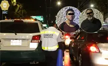 SSC CDMX detiene a 2 hombres en alcoholímetro y rescata a víctima retenida en la San Rafael