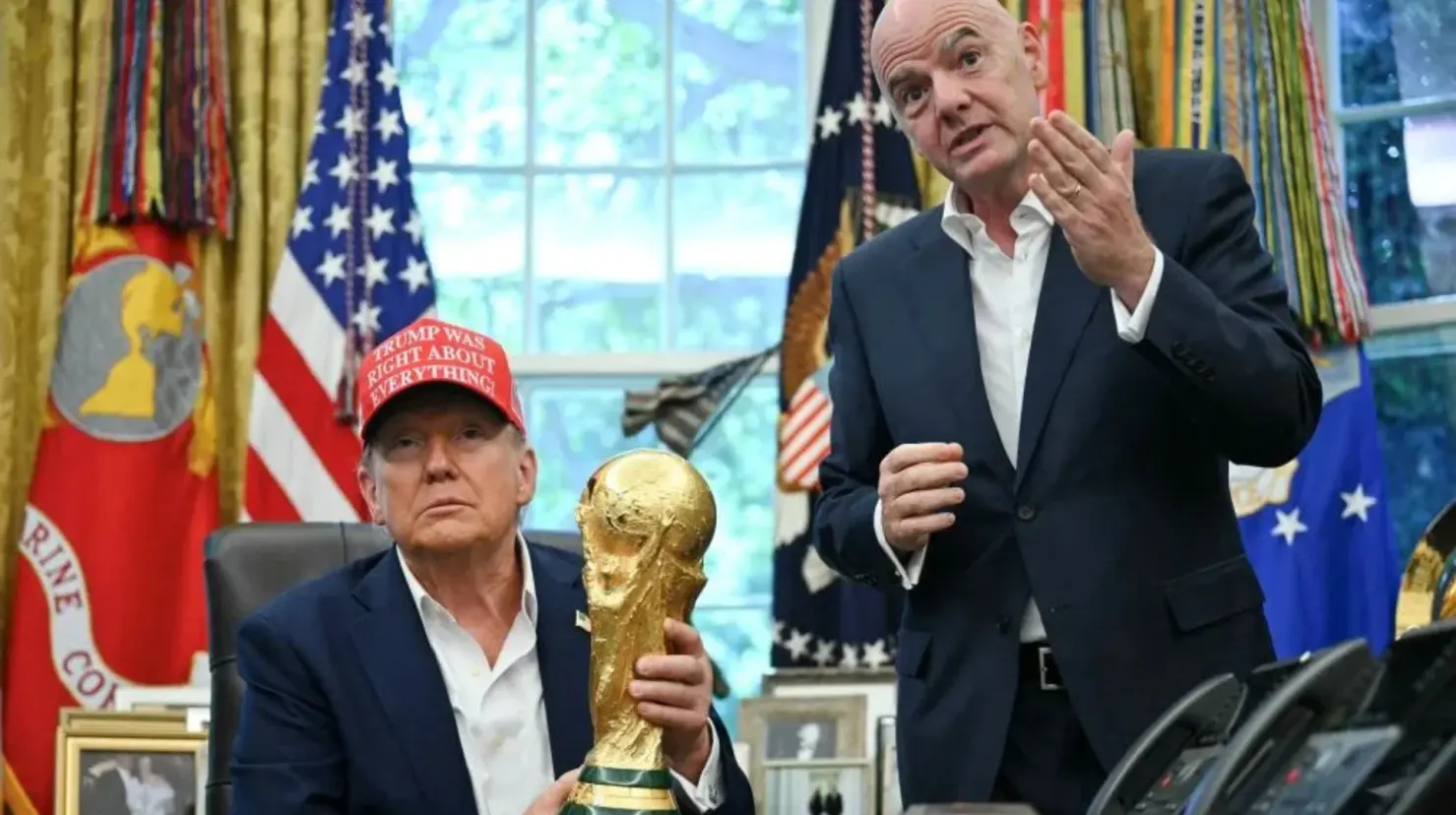 Donald Trump anuncia a Washington como sede para sorteo del Mundial 2026, ¿cuándo será? Foto: AFP