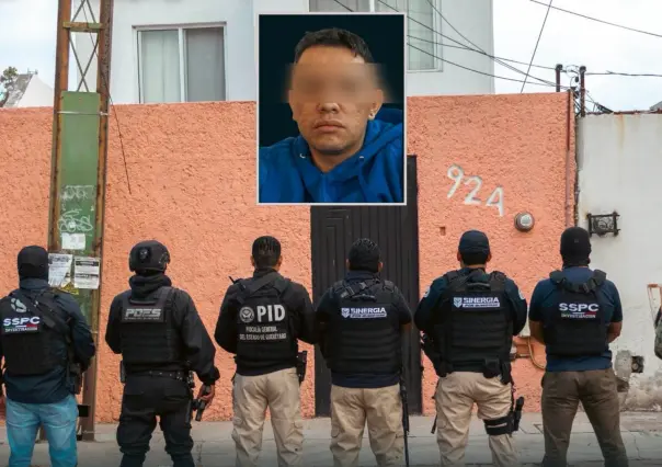 Capturan a "El Chispa", señalado por la masacre de 2024 en el bar Los Cantaritos en Querétaro