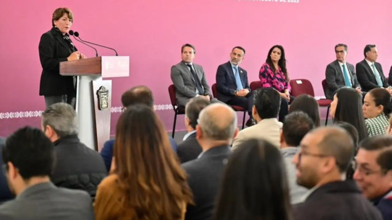 Edomex lidera generación de empleo en México con 138 mil nuevos puestos: Delfina Gómez. Foto: @delfinagomeza