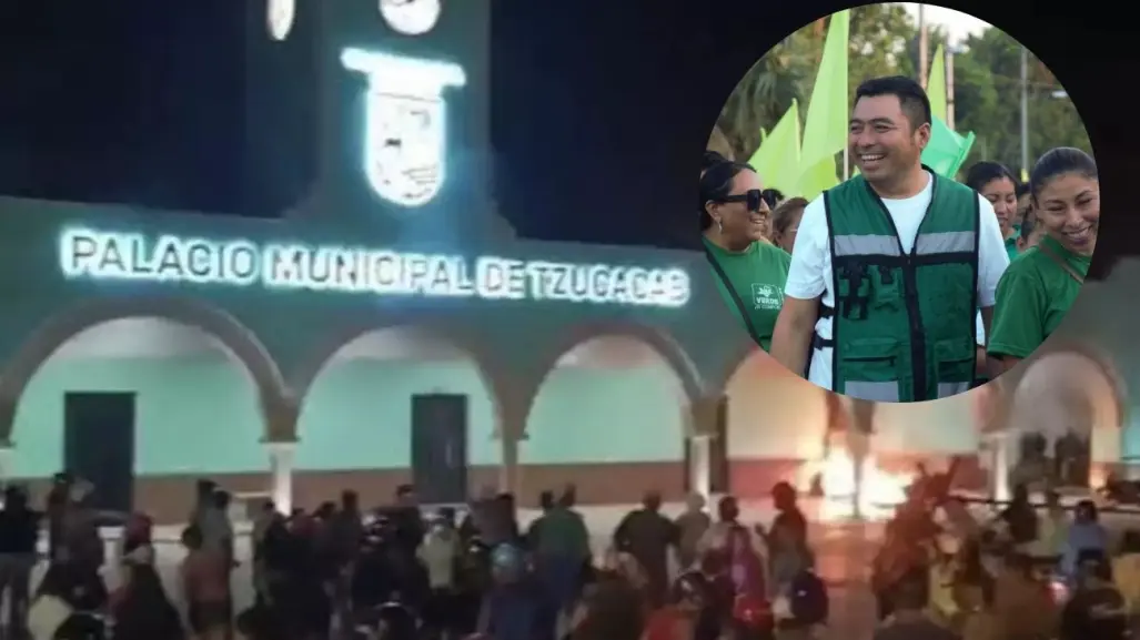 ¿Quién es Erick Fernando Kú Caamal? Alcalde de Yucatán vinculado al palacio municipal incendiado