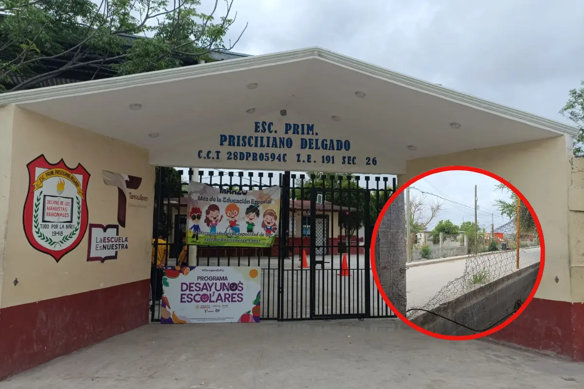 La escuela Primaria Prisciliano Delgado requiere de mantenimiento en sus instalaciones | Foto: Ramón Sánchez