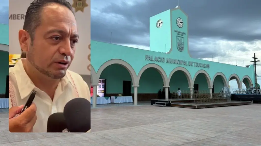 Omar Pérez Avilés: calma en Tzucacab tras incendio del palacio municipal y denuncia del alcalde