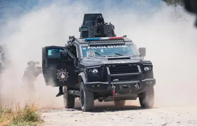 Fuerza Civil abate a 12 presuntos delincuentes en Doctor Coss, Nuevo León