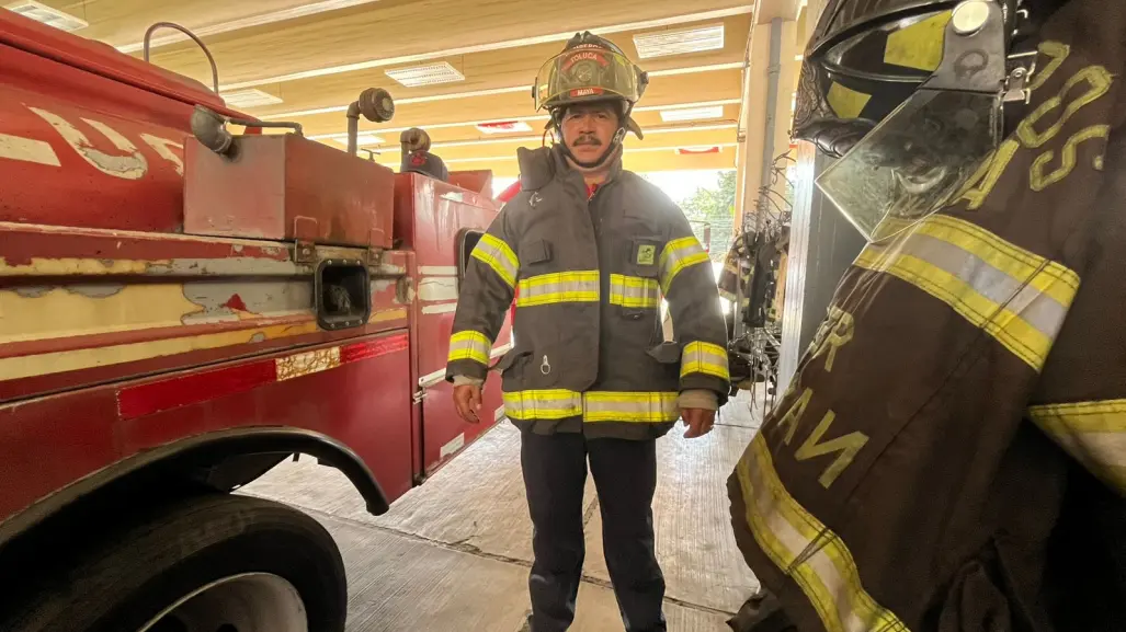Día del Bombero: la historia de José Luis Cepeda, un héroe de Toluca con más de 30 años de servicio