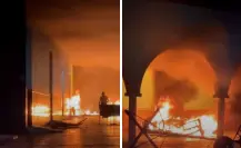 Incendian el Palacio Municipal de Tzucacab, Yucatán, por la muerte de un detenido