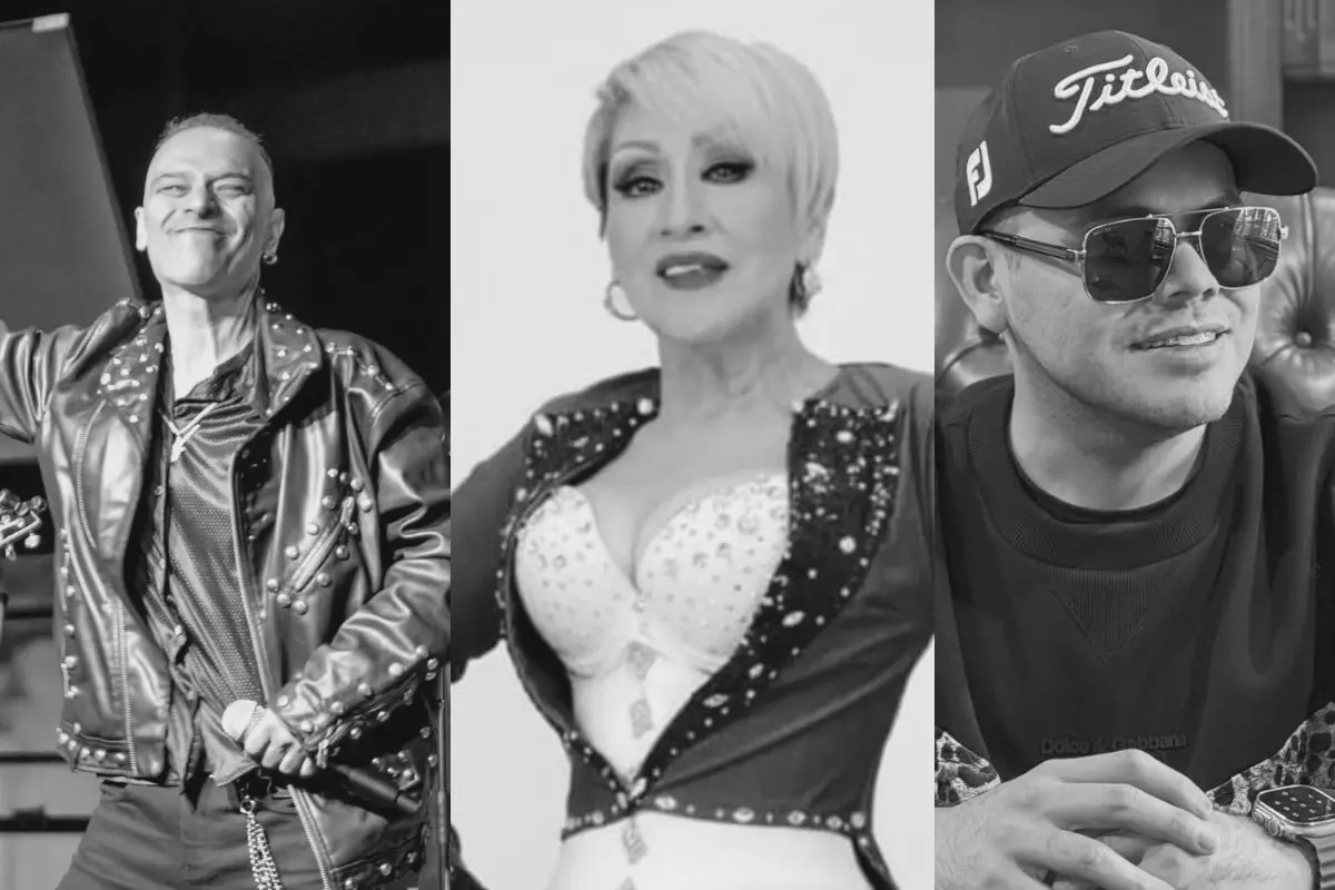 Ernesto Barajas, Xava Drago y Nayeli, La Reina de la Cumbia fallecieron en la misma semana. FOTO: CANVA/IG: @xavacoda, @ernestobarajasoficial/Facebook