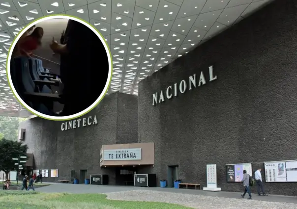 VIDEO | "Lady Cineteca" protagoniza discusión en sala de cine: "a mí no me vas a decir loca"