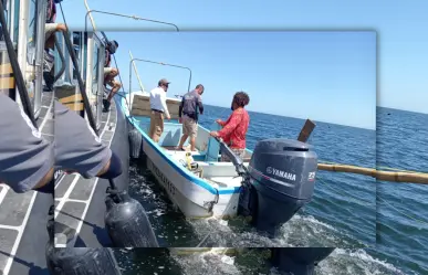 Retienen embarcación en Dzilam de Bravo durante operativo contra pesca ilegal