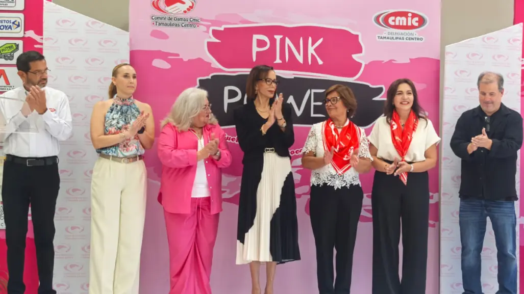 Inicia en Ciudad Victoria la campaña "Pink Power 2025" contra el cáncer de mama