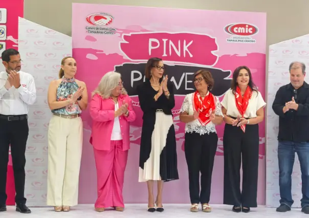 Inicia en Ciudad Victoria la campaña "Pink Power 2025" contra el cáncer de mama