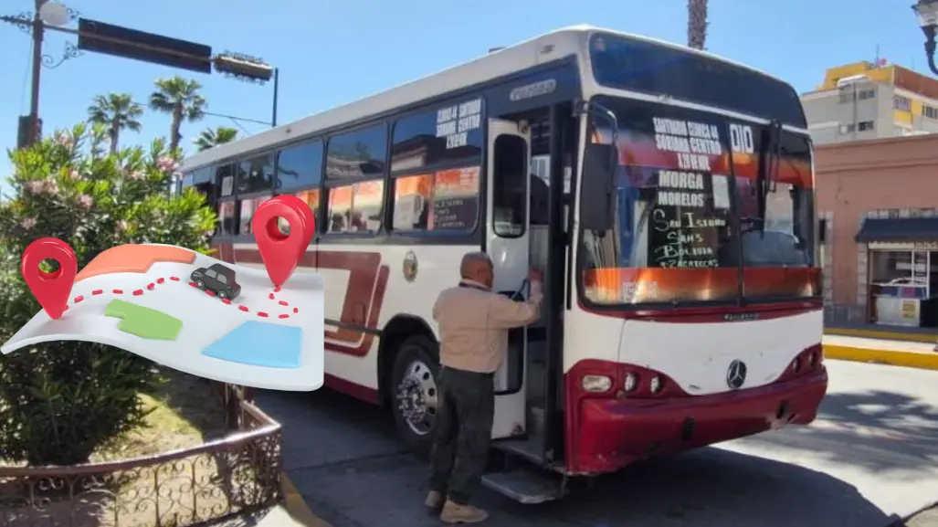 La ruta urbana de Durango que te lleva a las colonias de la parte alta de la ciudad
