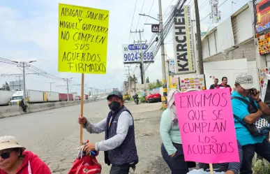 Bloqueo en la México-Cuautla: vecinos de Chalco exigen obras prometidas a autoridades