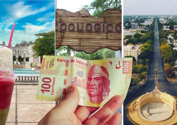 3 ideas para un fin de semana en Mérida por menos de 100 pesos