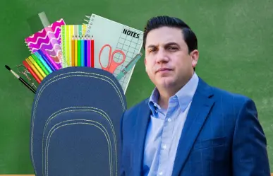 Raúl Cantú lleva a cabo la entrega de útiles escolares en Salinas Victoria