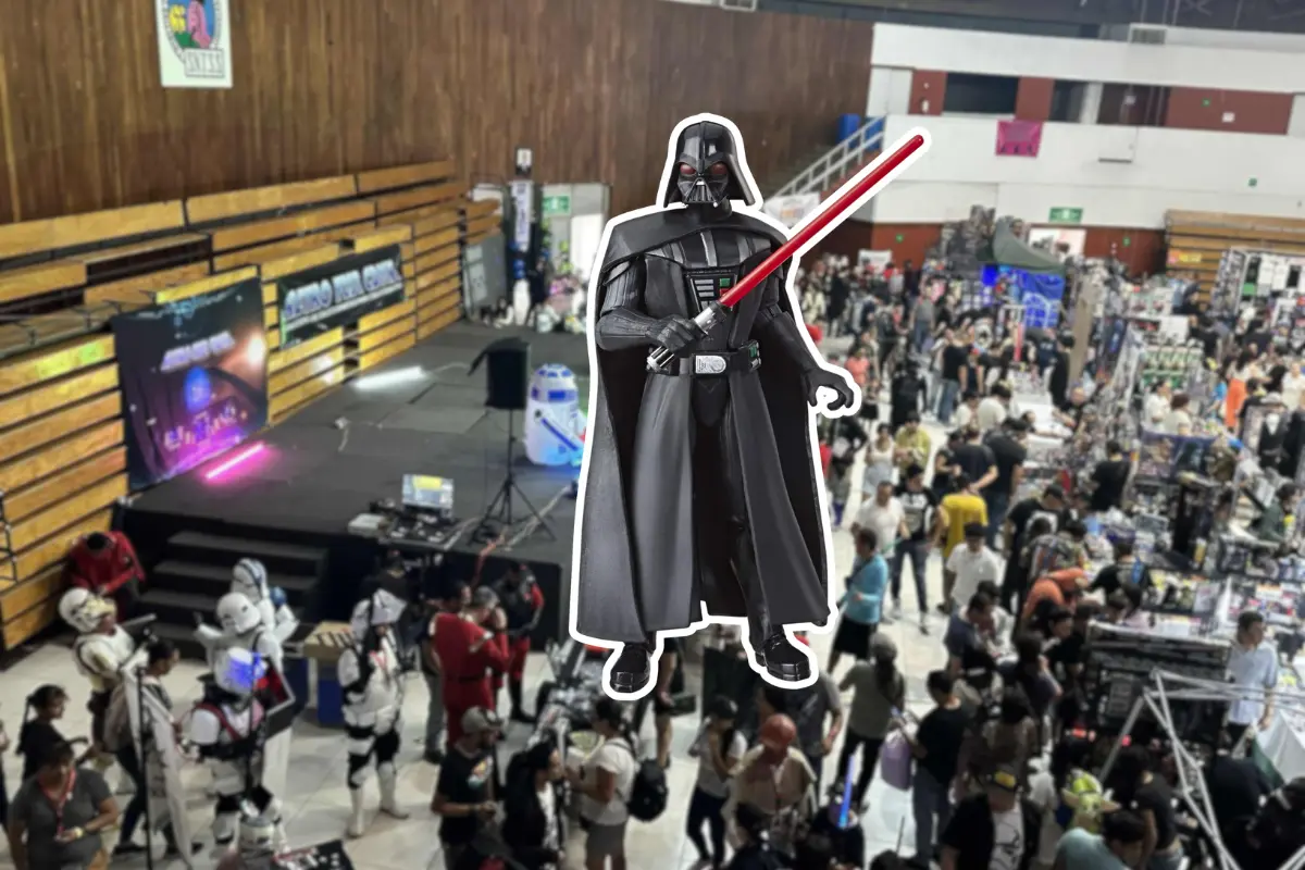 De fondo Retro Fest CDMX, Darth Vader. Foto: Facebook Retro Fest | Amazon