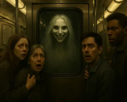 La mujer sonriente del Metro CDMX: la leyenda que aterra a pasajeros nocturnos