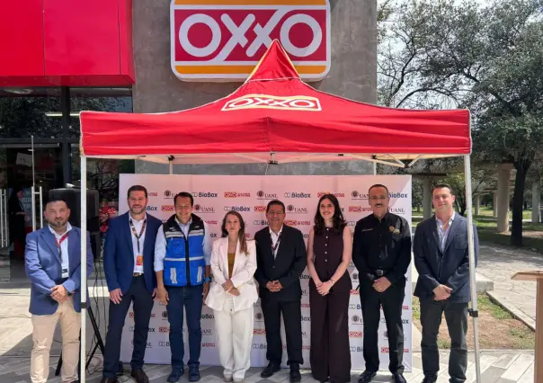 UANL y OXXO instalan BioBox: recicla y gana dinero con Spin Premia