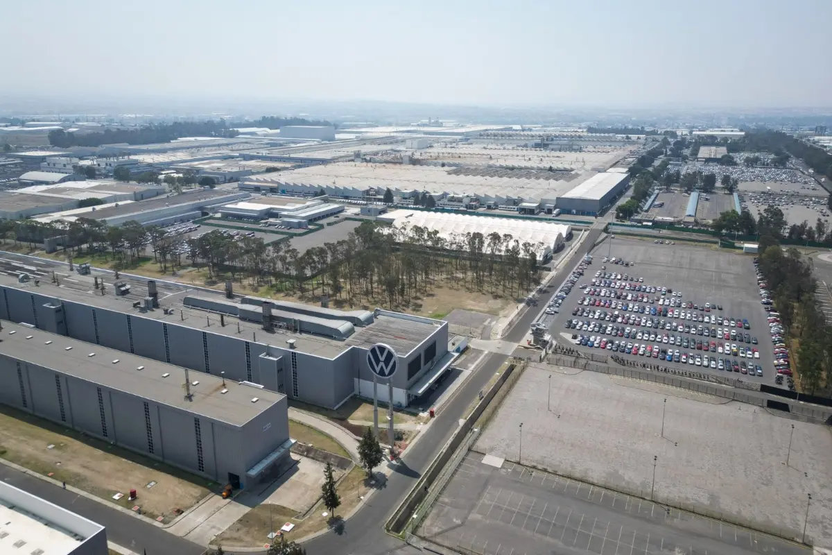 Planta de Volkswagen en Puebla Foto: Jafet Moz