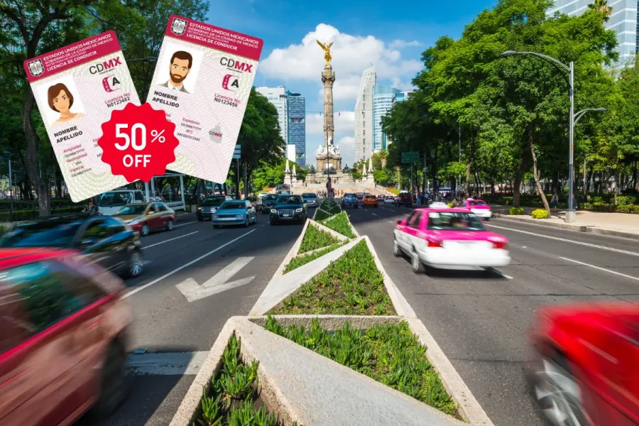 ¿Licencia permanente en CDMX al 50% de descuento? Estas personas pueden solicitarla