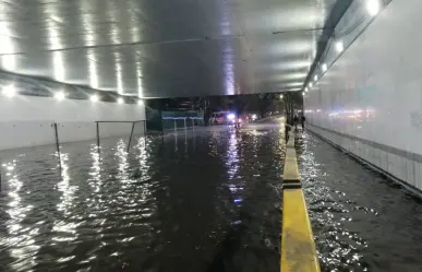 VIDEO | Activan alerta naranja en CDMX por lluvias: se inunda el bajo puente de Picacho Ajusco