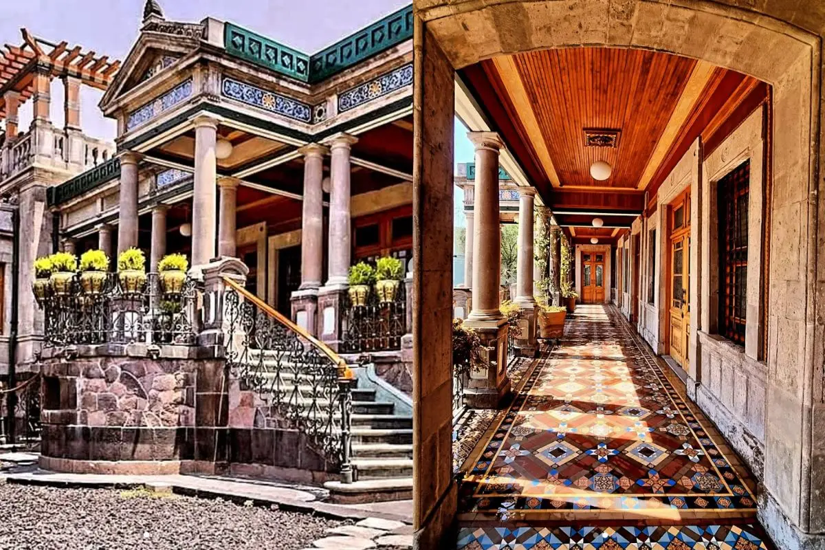 Casa Rivas Mercado en la colonia Guerrero CDMX.  Foto: IG (@casarivasmercadooficial) | Canva