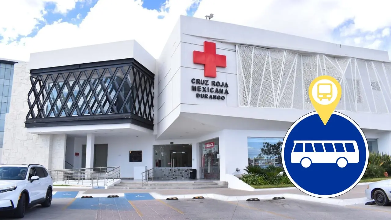 Conoce la ruta urbana que te lleva a la Cruz Roja en Durango | Foto: Cruz Roja Mexicana Estatal Durango, en Facebook.