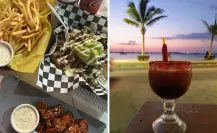 Este bar del Malecón de La Paz ofrece cerveza artesanal y pizza con vista al mar