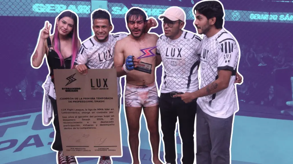 Gerardo Sánchez conquista la Final de Streamers Smash y gana contrato en LUX Fight League