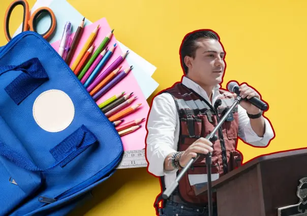 Manuel Guerra Cavazos pone en marcha programa de entrega de útiles escolares en García