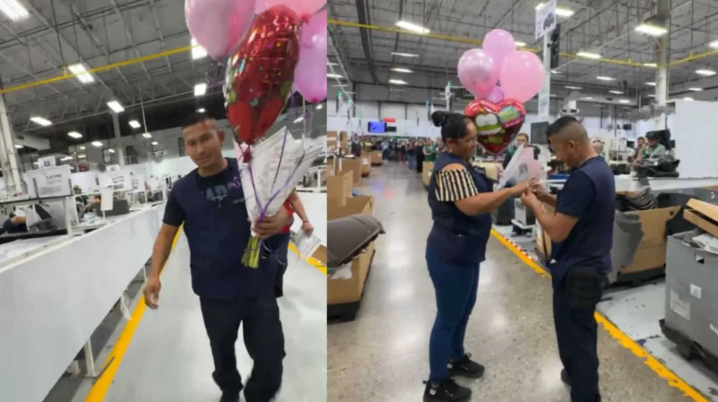 Isidro sorprendió a Norma Alicia con una propuesta de matrimonio. (Fotografía: Facebook Jaropamex)