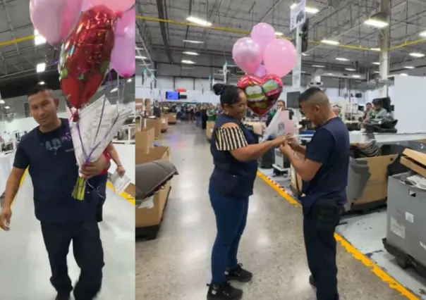El amor también se fabrica en Jaropamex: emotiva propuesta de matrimonio en Acuña se vuelve viral
