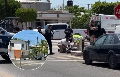 Aseguran a motociclista con arma de fuego tras balacera que dejó 2 lesionados en La Paz
