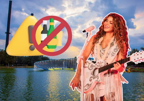 Concierto de Shakira en Monterrey, ¿qué objetos no podrás ingresar al evento?