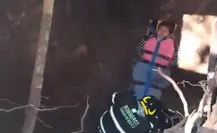 Mujer herida tras caer a socavón en la Gustavo A. Madero